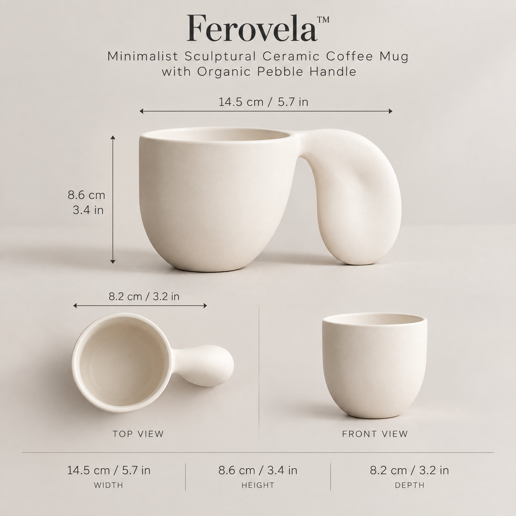 Ferovela™ Sculptural Arc Candlestick Holder