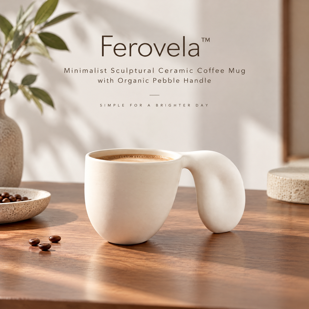 Ferovela™ Sculptural Arc Candlestick Holder